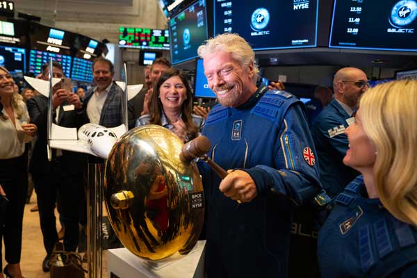 Space SPAC Index: Richard Branson and Virgin Galactic Back in … – Parabolic Arc